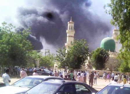 BREAKING: Bomb blast rips Yola Mosque during Juma'at
