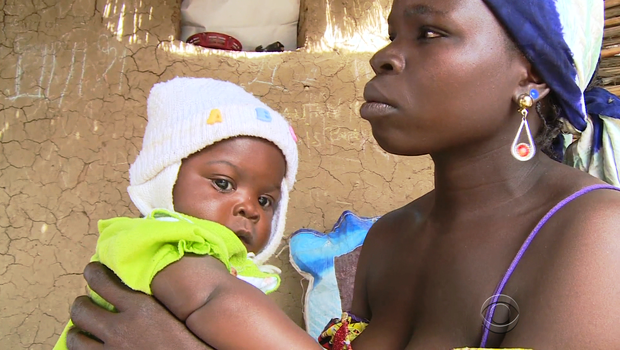 PATHETIC! Community rejects woman with baby from Boko Haram den