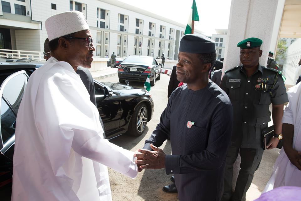 JUST IN: Buhari goes on vacation, as Osinbajo takes over