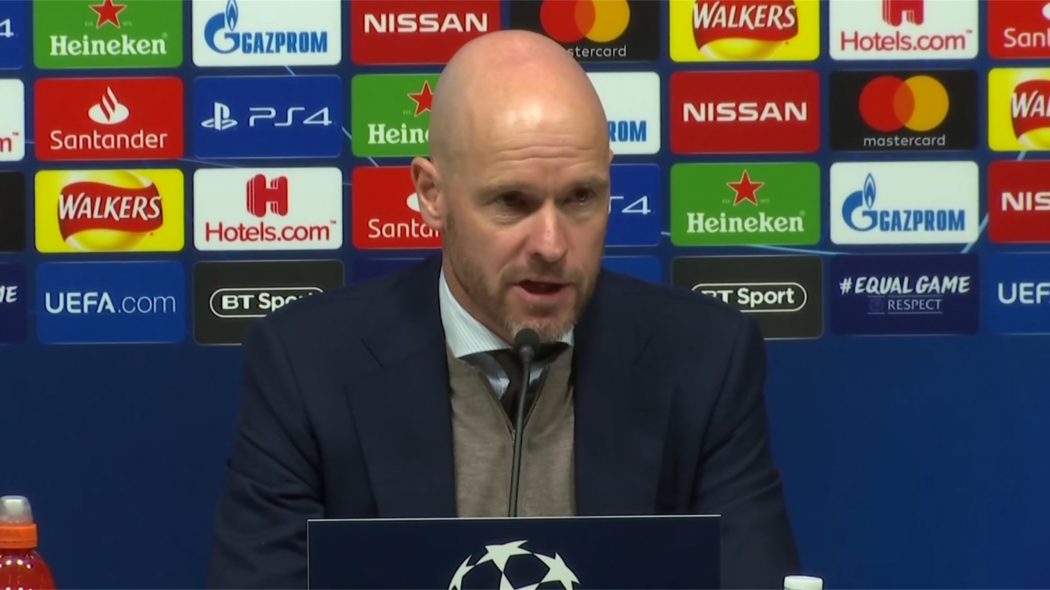 Ajax confident and eager for Spurs match, coach Ten Hag says