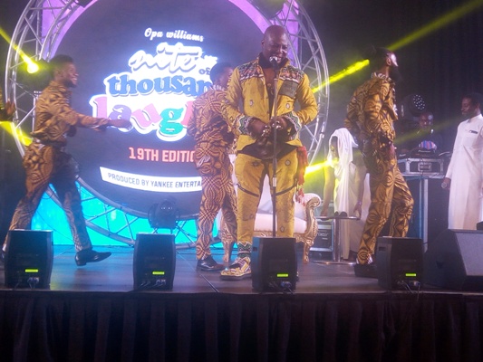 CharlyBoy returns to stage, thrills fans at comedy fiesta