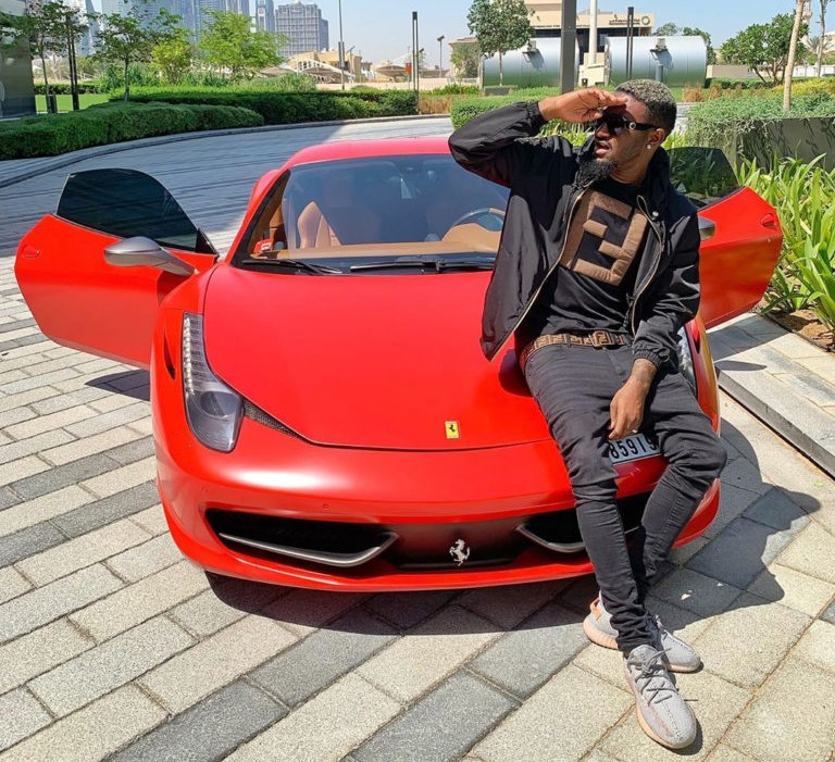 B Naira acquires multi-million naira Ferrari, releases new song “Fall on Me”