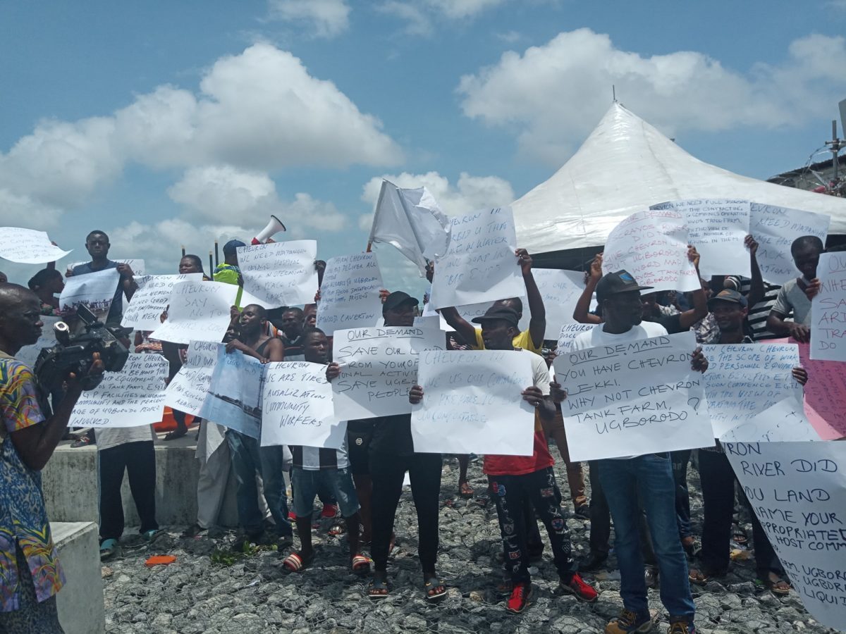 Delta communities protest alleged neglect by Chevron