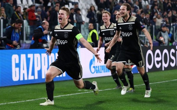 Van de Beek gives Ajax edge over Tottenham in Champions League semi-final