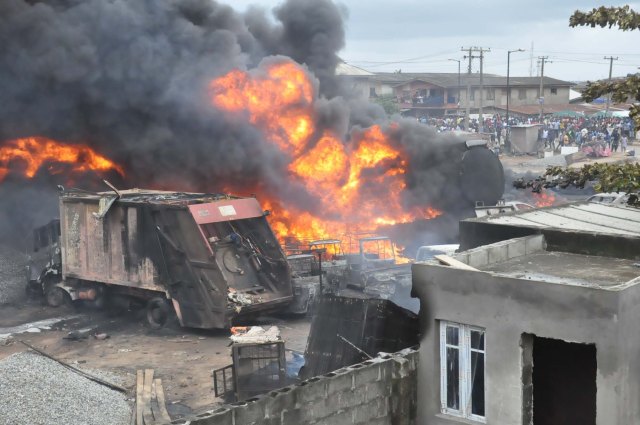 Ijegun pipeline fire put out after 17 hours, says NEMA