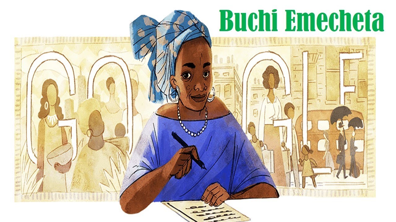 Google doodle celebrates Buchi Emecheta 75th posthumous birthday