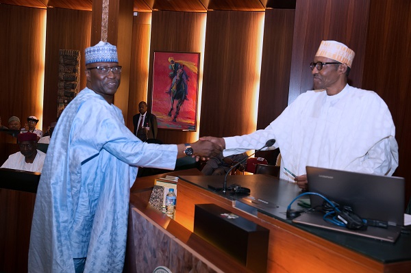 Buhari re-appoints Boss Mustapha, Abba Kyari