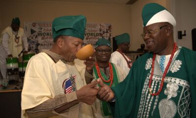 New Jersey Mayor joins Kegites Club, traces root to Ibadan
