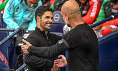 VIDEO: Pep Guardiola sends shock message to Arsenal after title triumph